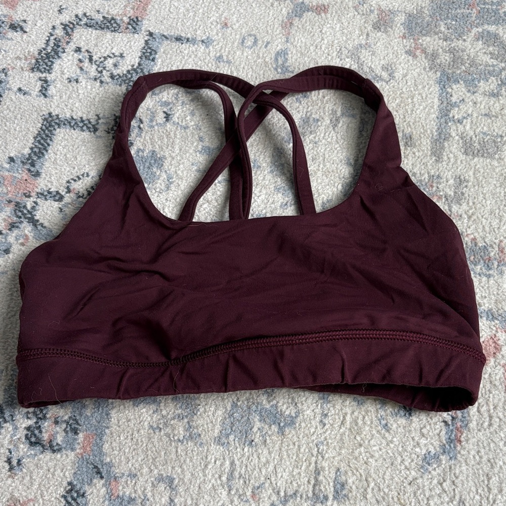 Lululemon sports bra size 4.